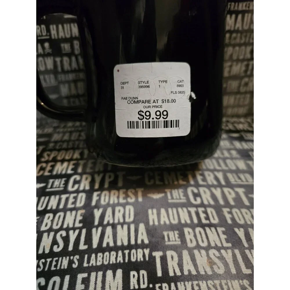 NWT Rae Dunn Magenta Hocus Pocus Halloween coffee mug